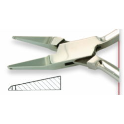 Pince a machoires percees