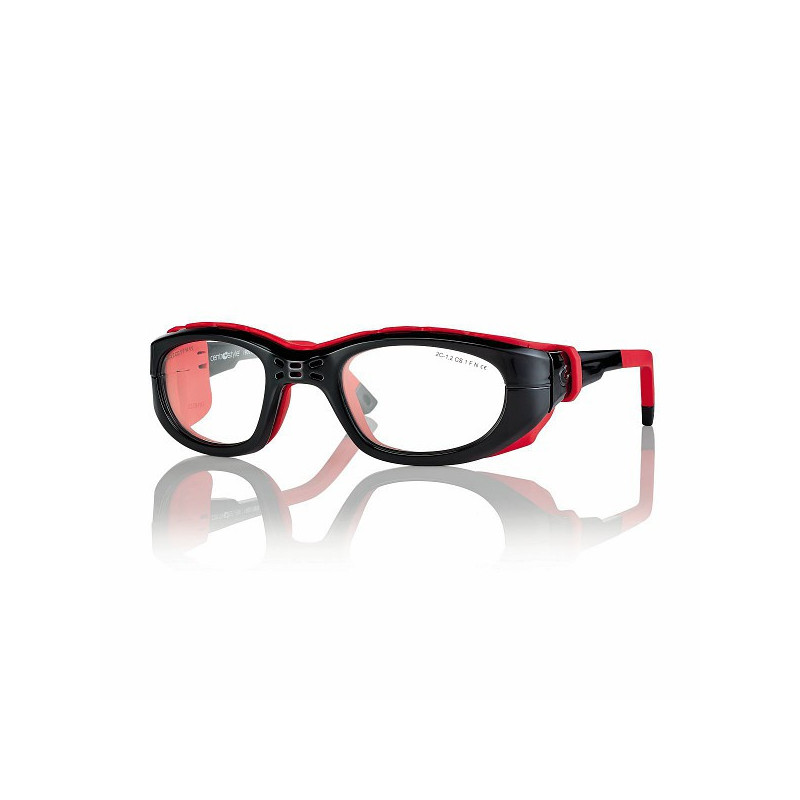 Monture sport large noir/rouge 51 21-130 prix net
