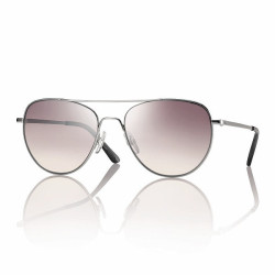 Lun. sol. brillant argent verres gris miroite 54 16-140 prix net