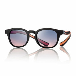 Lun.sol. mat noir br.noir/orange verres bleu degrade 45 20-145 prix net