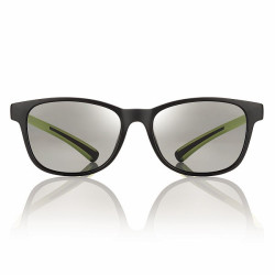 Lun.sol.mat noir/vert pomme verres gris 54 17-155 prix net