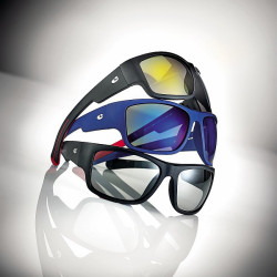 Lun.sol.bleu mat verres gris bleu miroite 63 18-130 prix net