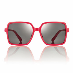 Lun.sol.51 rouge brillant verres gris prix net