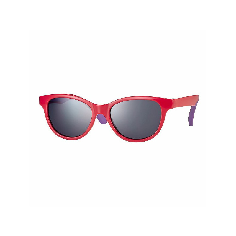 Lun.sol.brillant rouge/violet verre gris 48 16-135 prix net