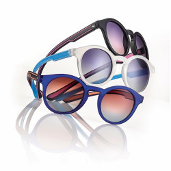 Lun.sol. mat cristal/azur verres bleu degrade 49 23-155 prix net