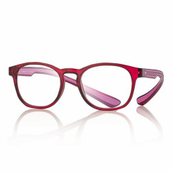 Lunette de lecture lumiere bleue fuchsia brillant 49-19-155  +3.5 prix net
