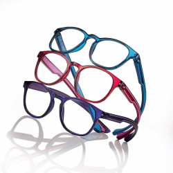 Lunette de lecture lumiere bleue fuchsia brillant 49-19-155  +3.5 prix net