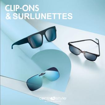 Clips solaires et surlunettes